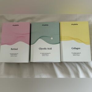 Droplette  Retinol, Glycolic & Collagen Serum Capsules